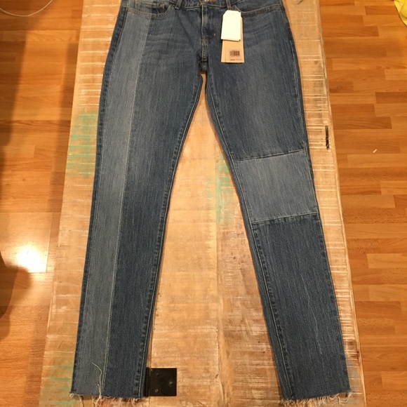 NWT Levi’s 711 Skinny Jeans 28 blue patch - Picture 4 of 7